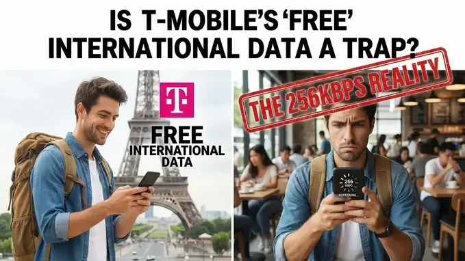 Is T-Mobile International Data Too Slow? The 256kbps Trap