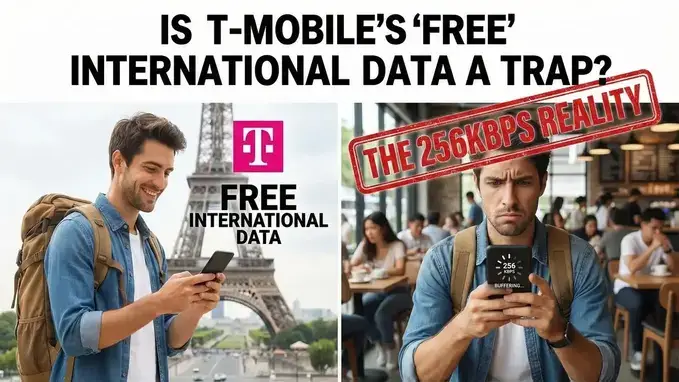 Is T-Mobile International Data Too Slow? The 256kbps Trap