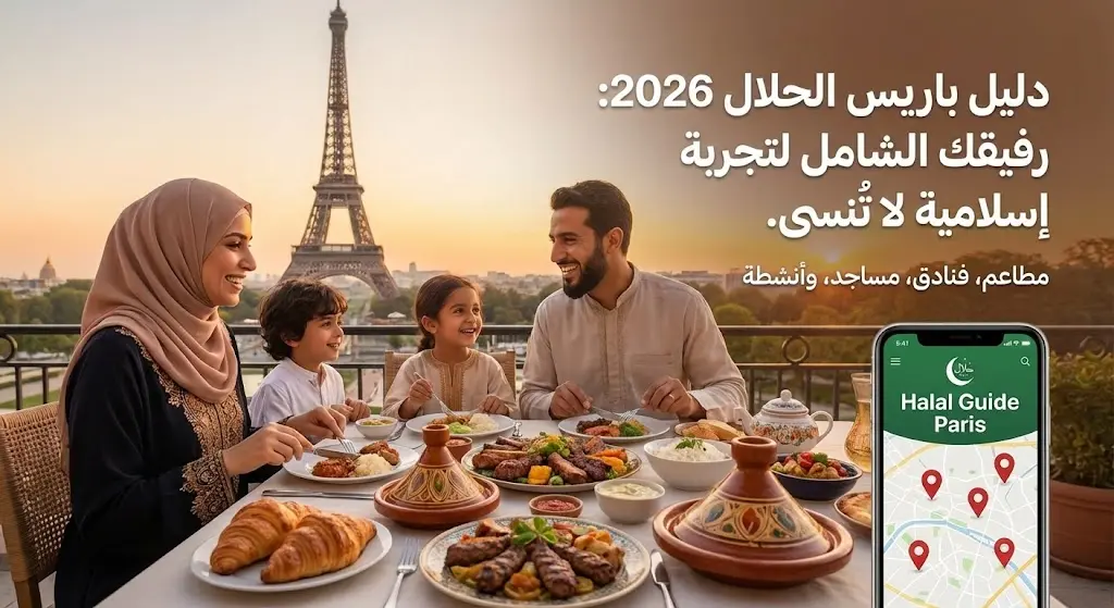 دليل باريس الحلال 2026: رفيقك الشامل لتجربة إسلامية لا تُنسى
