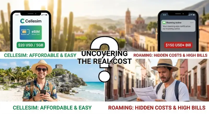 Cellesim vs. Roaming in Mexico: Uncovering the Real Cost