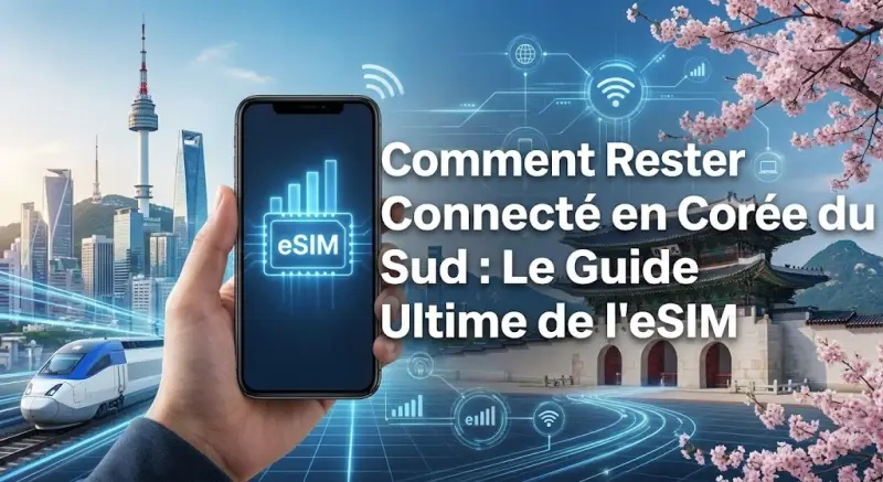 Comment Rester Connecté en Corée du Sud : Le Guide Ultime de l'eSIM