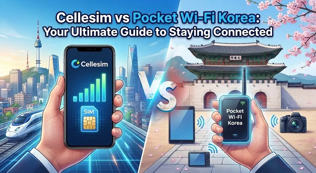 Cellesim vs Pocket Wi-Fi Korea: Your Ultimate Guide to Staying Connected