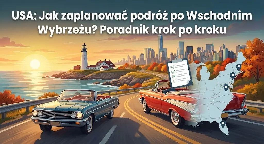 USA: Jak zaplanować podróż po Wschodnim Wybrzeżu? Poradnik krok po kroku