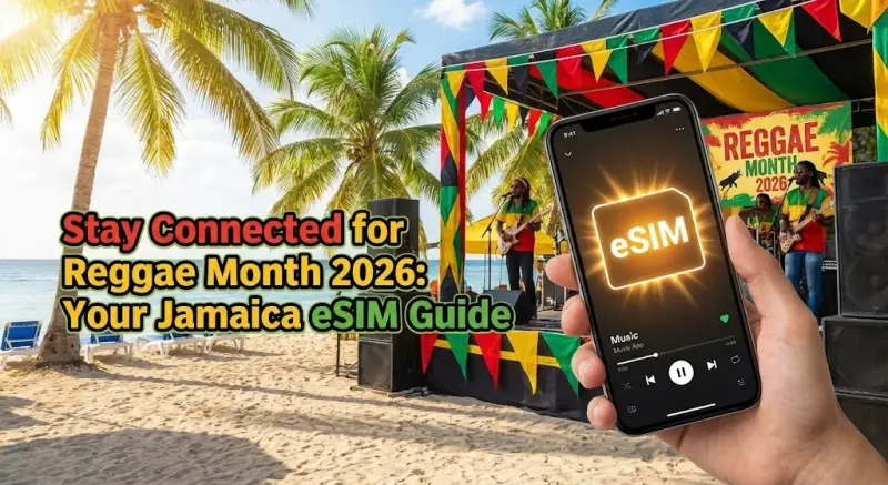Stay Connected for Reggae Month 2026: Your Jamaica eSIM Guide