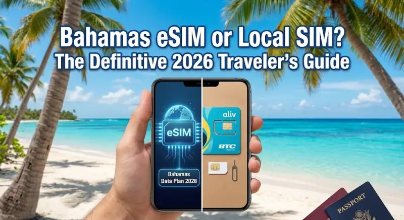 Bahamas eSIM or Local SIM? The Definitive 2026 Traveler's Guide