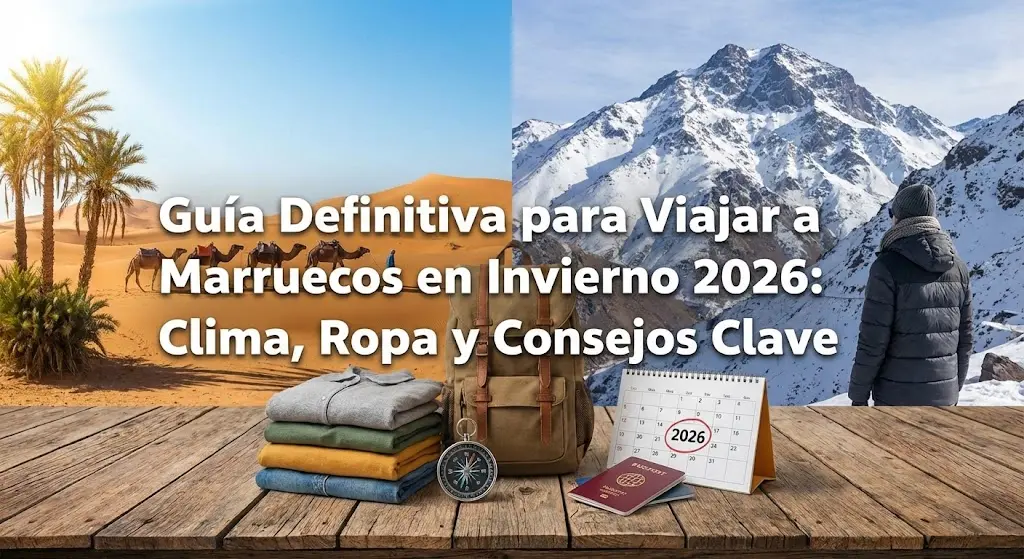 Guía Definitiva para Viajar a Marruecos en Invierno 2026: Clima, Ropa y Consejos Clave