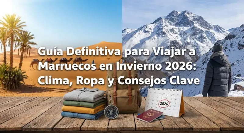 Guía Definitiva para Viajar a Marruecos en Invierno 2026: Clima, Ropa y Consejos Clave