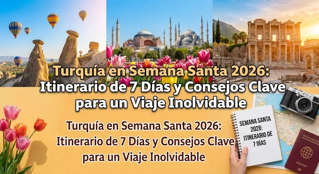 Turquía en Semana Santa 2026: Itinerario de 7 Días y Consejos Clave para un Viaje Inolvidable