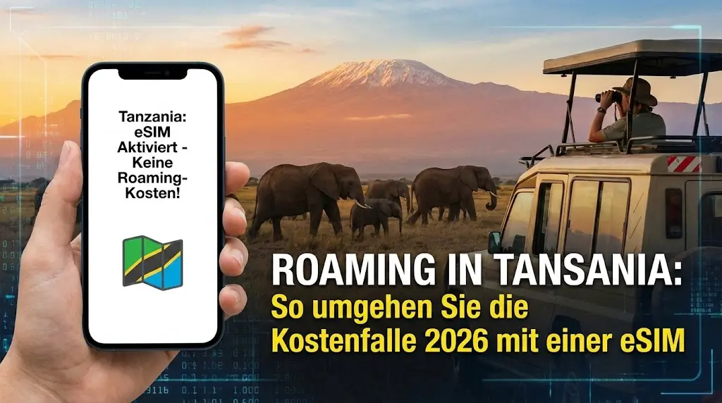 Roaming in Tansania: So umgehen Sie die Kostenfalle 2026 mit einer eSIM