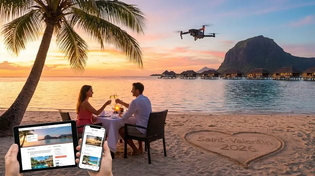Saint-Valentin 2026 à Maurice : Votre Itinéraire Romantique et Connecté