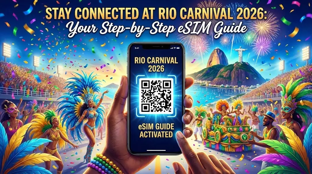 Stay Connected at Rio Carnival 2026: Your Step-by-Step eSIM Guide