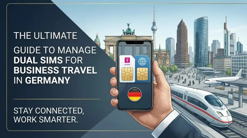 The Ultimate Guide to Manage Dual SIMs for Business Travel in Germany