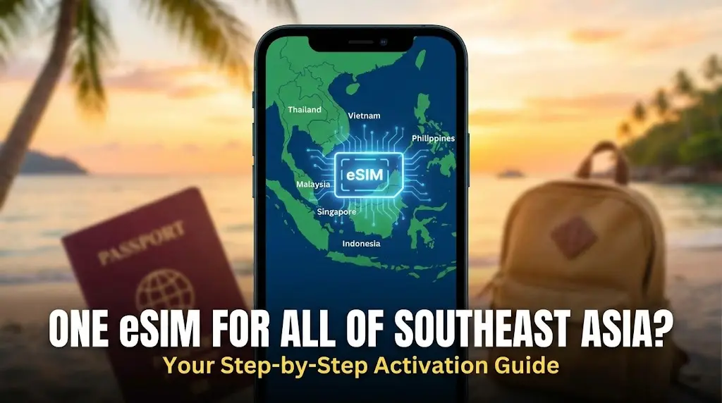 One eSIM for All of Southeast Asia? Your Step-by-Step Activation Guide