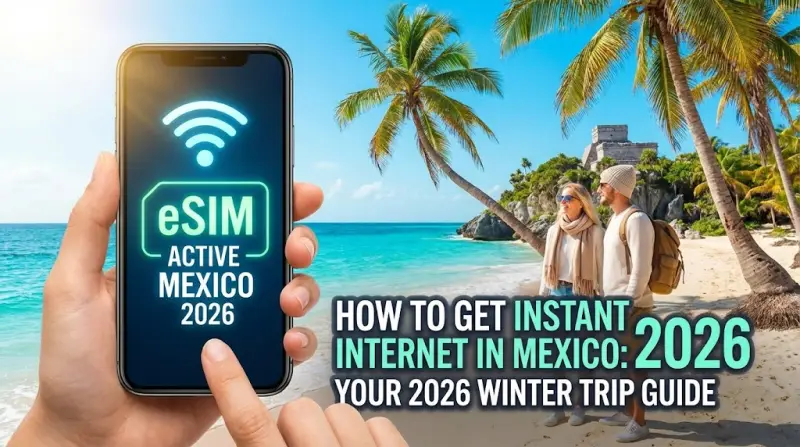 How to Get Instant Internet in Mexico: Your 2026 Winter Trip Guide