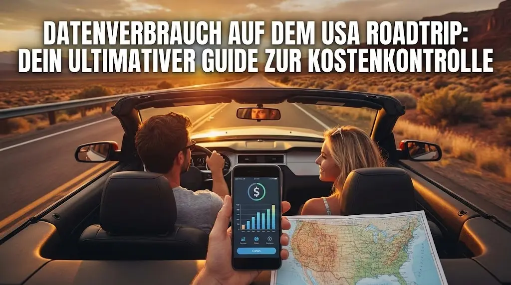 Datenverbrauch auf dem USA Roadtrip: Dein ultimativer Guide zur Kostenkontrolle