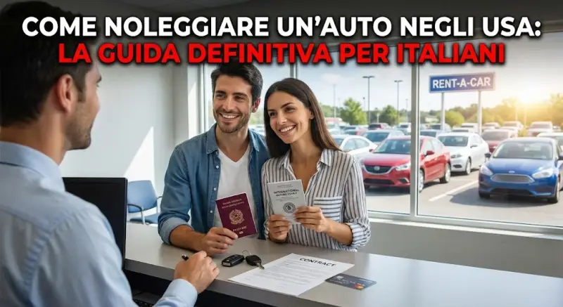 Come Noleggiare un'Auto negli USA: La Guida Definitiva per Italiani
