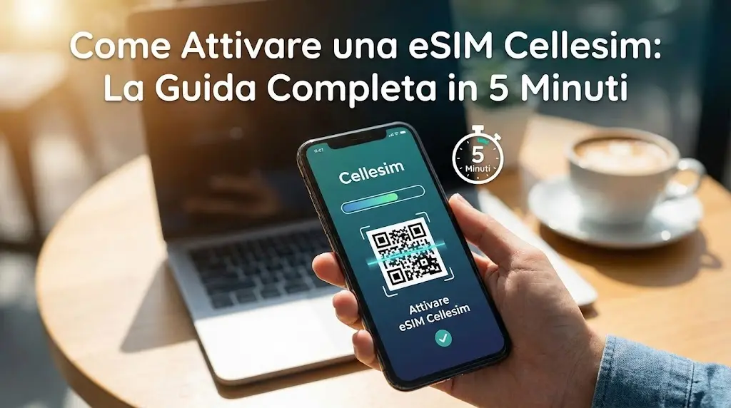 Come Attivare una eSIM Cellesim: La Guida Completa in 5 Minuti