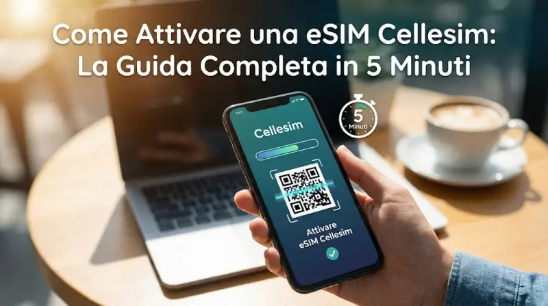 Come Attivare una eSIM Cellesim: La Guida Completa in 5 Minuti