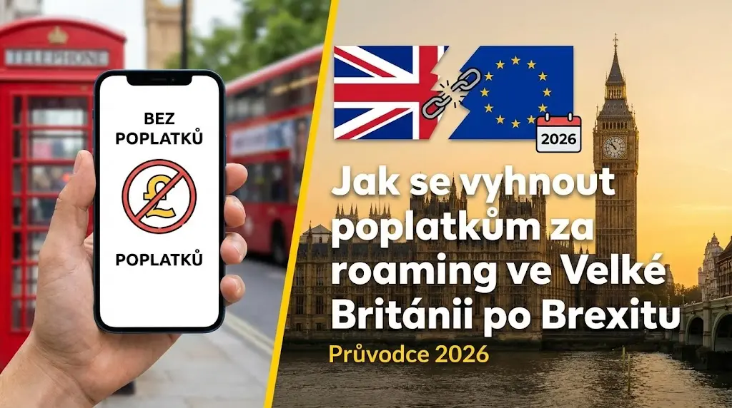 Jak se vyhnout poplatkům za roaming ve Velké Británii po Brexitu: Průvodce 2026