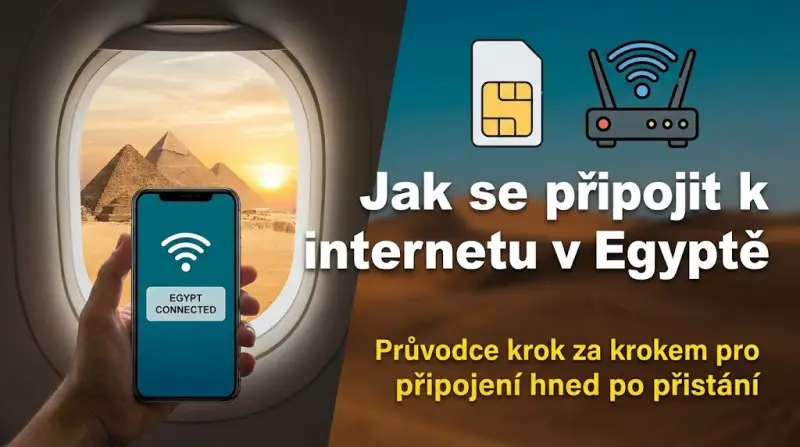 Jak se připojit k internetu v Egyptě: Průvodce krok za krokem pro připojení hned po přistání