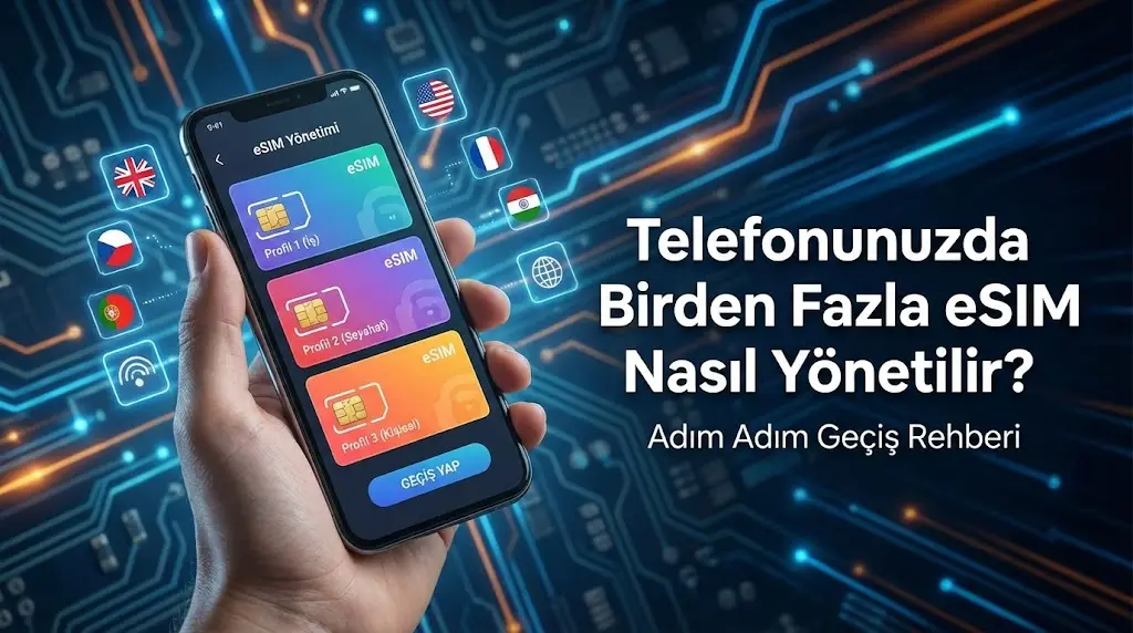 Telefonunuzda Birden Fazla eSIM Nasıl Yönetilir? Adım Adım Geçiş Rehberi