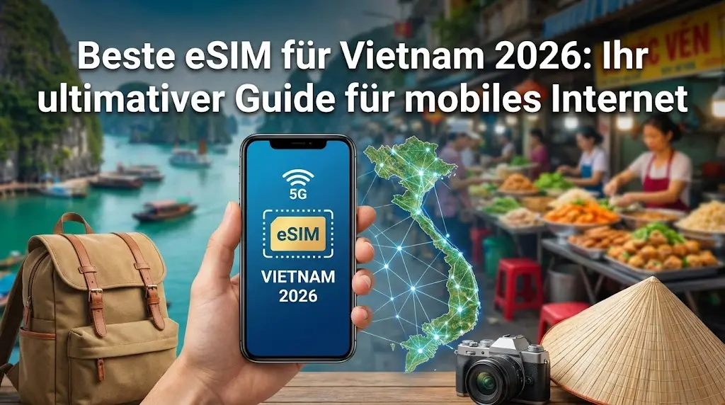 Beste eSIM für Vietnam 2026: Ihr ultimativer Guide für mobiles Internet