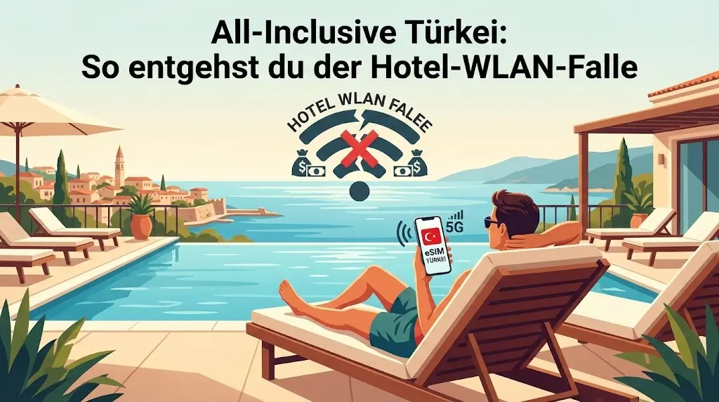 All-Inclusive Türkei: So entgehst du der Hotel-WLAN-Falle