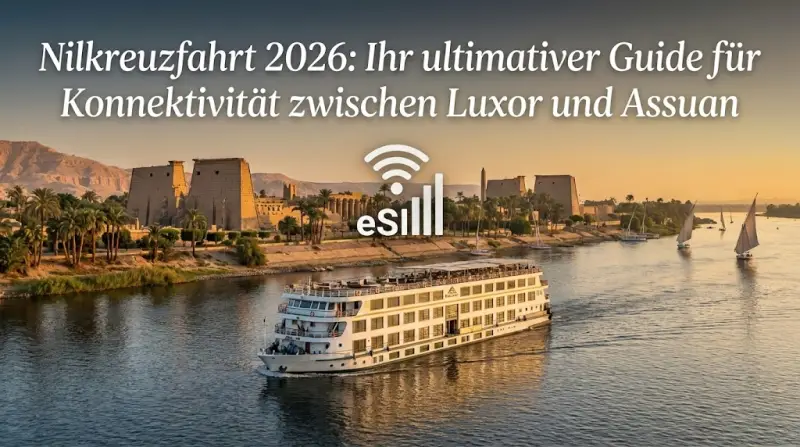 Nilkreuzfahrt 2026: Ihr ultimativer Guide für Konnektivität zwischen Luxor und Assuan