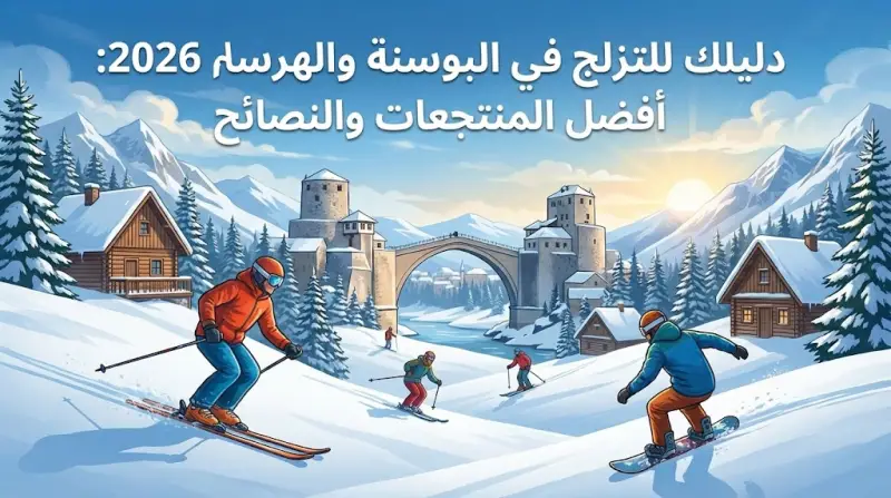 دليلك للتزلج في البوسنة والهرسك 2026: أفضل المنتجعات والنصائح