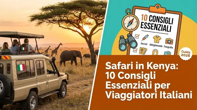 Safari in Kenya: 10 Consigli Essenziali per Viaggiatori Italiani