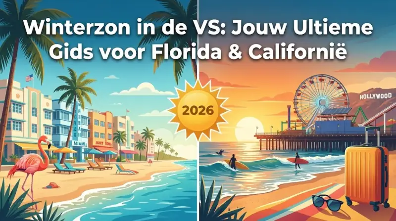 Winterzon in de VS: Jouw Ultieme Gids voor Florida & Californië