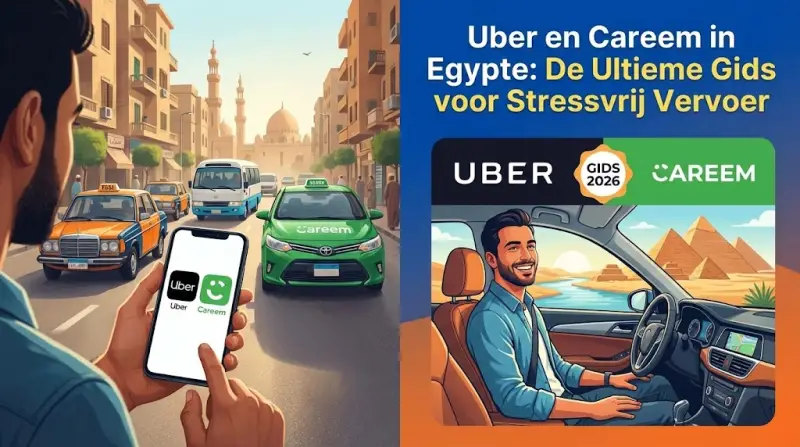 Uber en Careem in Egypte: De Ultieme Gids voor Stressvrij Vervoer