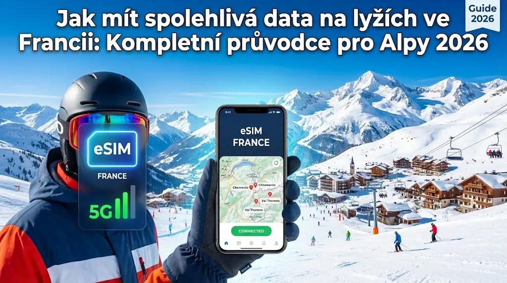 Jak mít spolehlivá data na lyžích ve Francii: Kompletní průvodce pro Alpy 2026