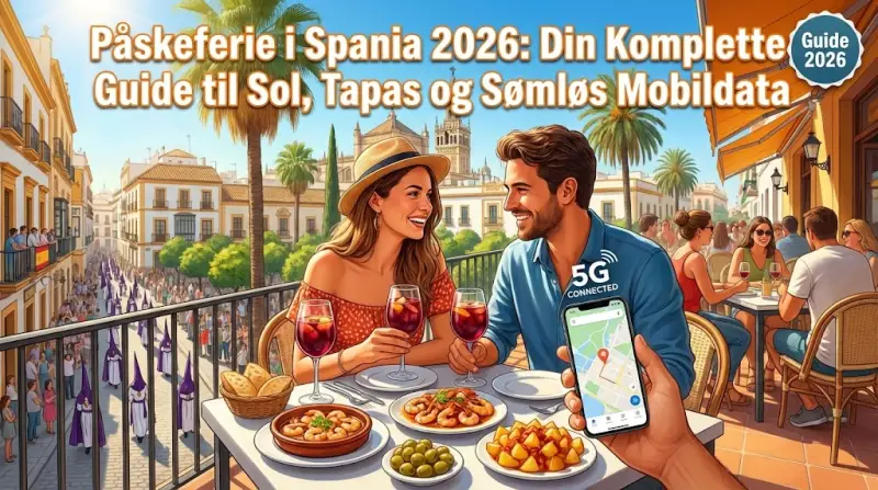 Påskeferie i Spania 2026: Din Komplette Guide til Sol, Tapas og Sømløs Mobildata