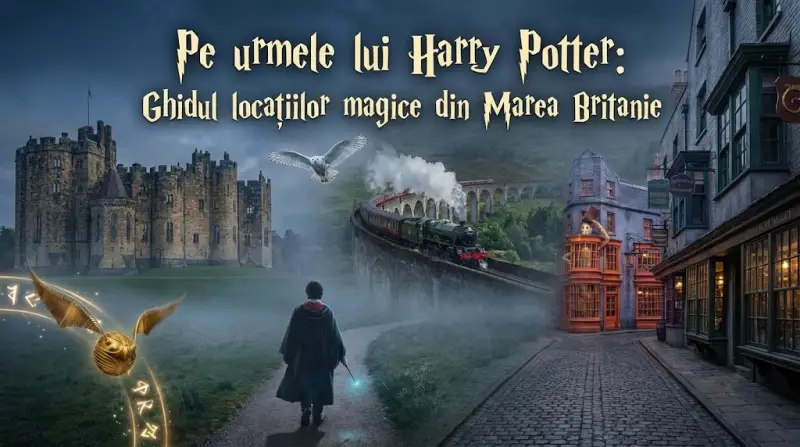 Pe urmele lui Harry Potter: Ghidul locațiilor magice din Marea Britanie