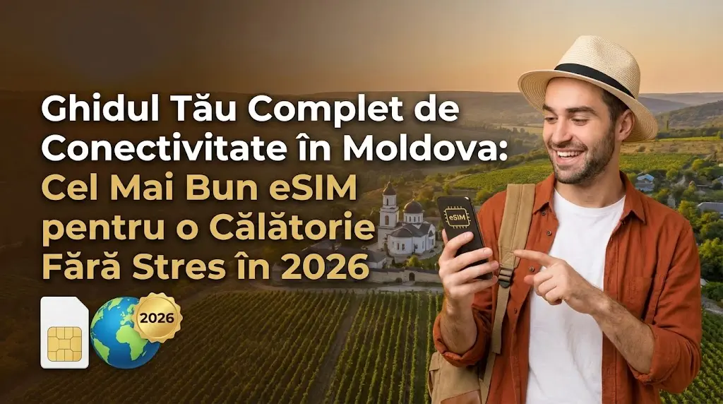 Ghidul Tău Complet de Conectivitate în Moldova: Cel Mai Bun eSIM pentru o Călătorie Fără Stres în 2026