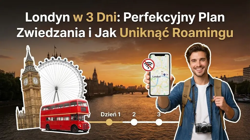 Londyn w 3 Dni: Perfekcyjny Plan Zwiedzania i Jak Uniknąć Roamingu