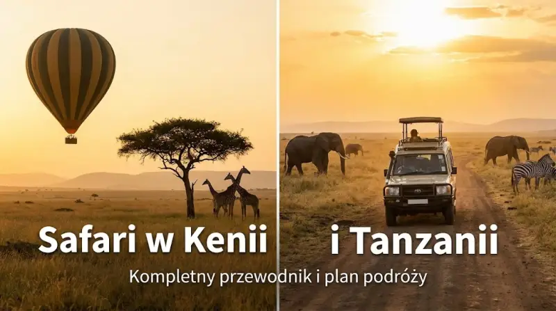 Safari w Kenii i Tanzanii: Kompletny przewodnik i plan podróży