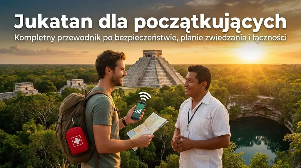 Jukatan dla początkujących: Kompletny przewodnik po bezpieczeństwie, planie zwiedzania i łączności