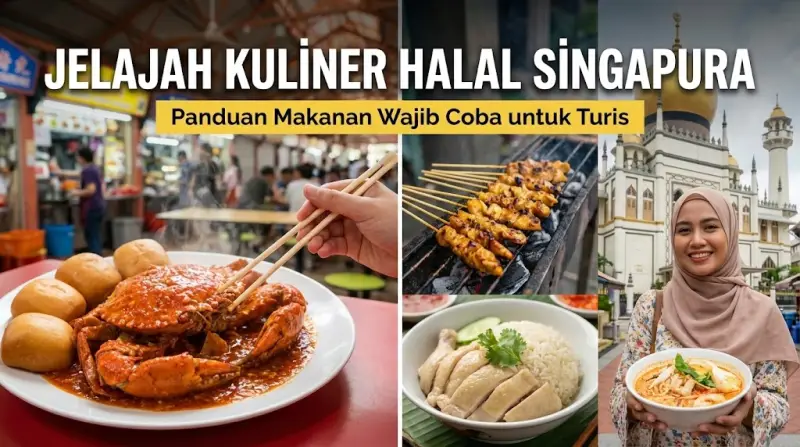 Jelajah Kuliner Halal Singapura: Panduan Makanan Wajib Coba untuk Turis