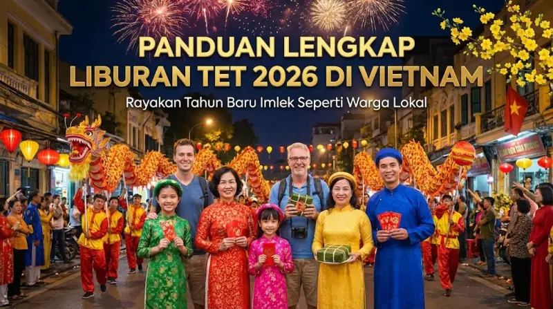 Panduan Lengkap Liburan Tet 2026 di Vietnam: Rayakan Tahun Baru Imlek Seperti Warga Lokal