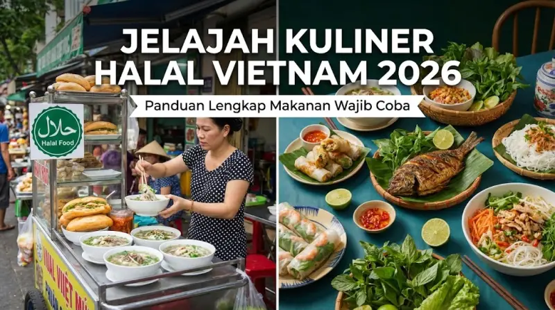 Jelajah Kuliner Halal Vietnam 2026: Panduan Lengkap Makanan Wajib Coba