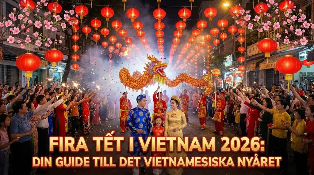 Fira Tết i Vietnam 2026: Din Guide till det Vietnamesiska Nyåret
