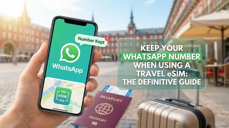 Keep Your WhatsApp Number When Using a Travel eSIM: The Definitive Guide