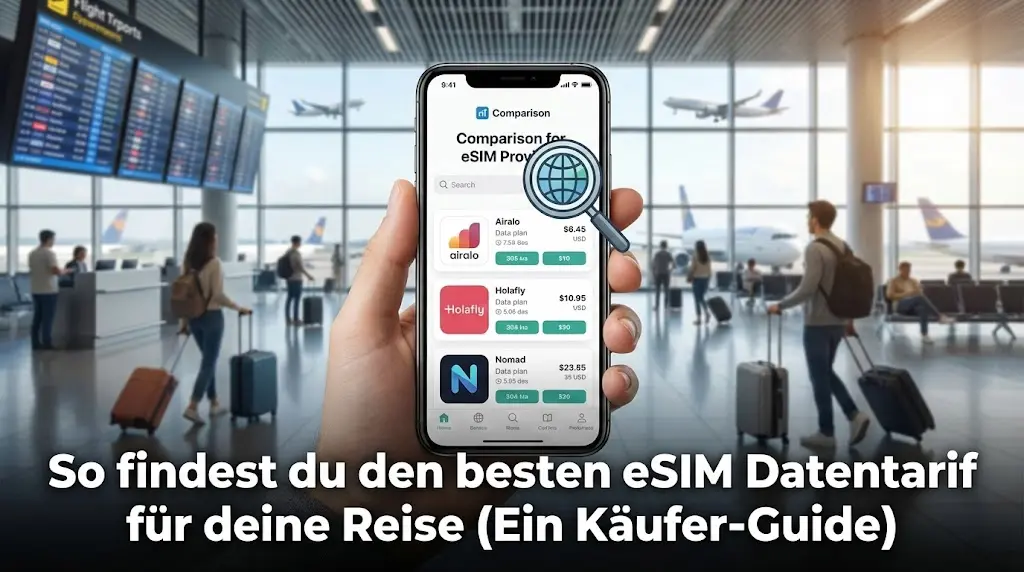 So findest du den besten eSIM Datentarif für deine Reise (Ein Käufer-Guide)