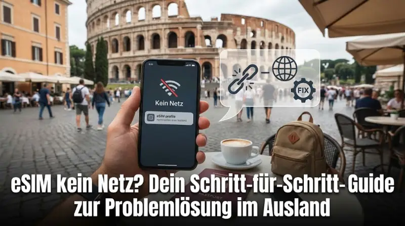 eSIM kein Netz? Dein Schritt-für-Schritt-Guide zur Problemlösung im Ausland