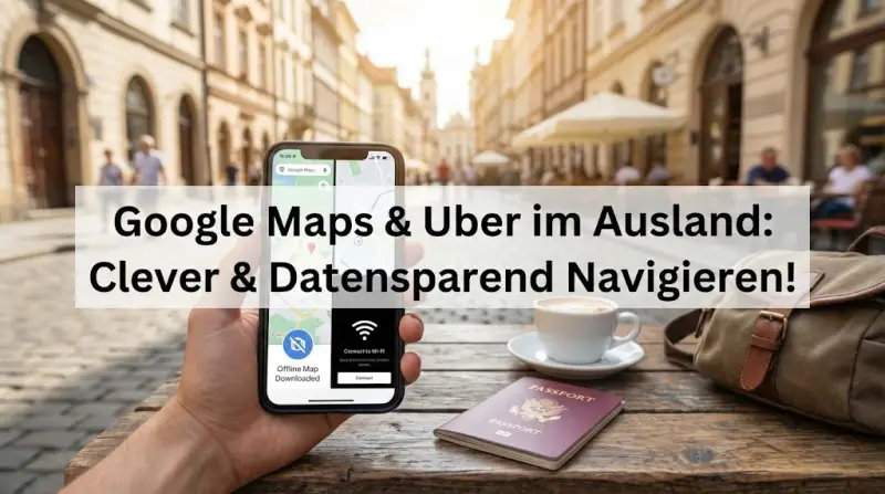 Google Maps & Uber im Ausland: So navigierst du clever, ohne dein Datenvolumen zu sprengen