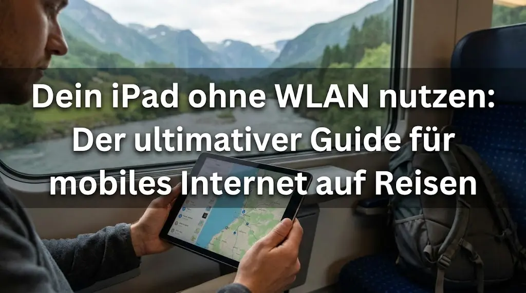 Dein iPad ohne WLAN nutzen: Der ultimative Guide für mobiles Internet auf Reisen