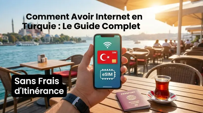 Comment Avoir Internet en Turquie : Le Guide Complet Pour Rester Connecté Sans Frais d'Itinérance