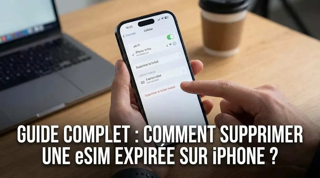 Guide Complet : Comment Supprimer une eSIM Expirée sur iPhone ?